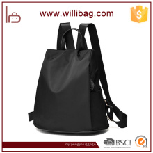 Mochila al por mayor de las mujeres Mochila Oxford Black School